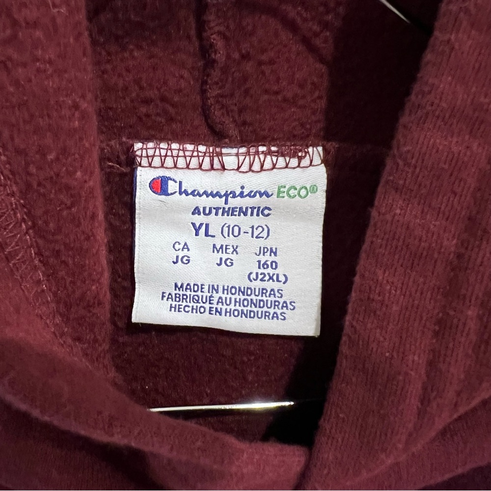 Champion Virginia Tech Hokies hoodie Youth large (10/12)‎ - Picture 5 of 5